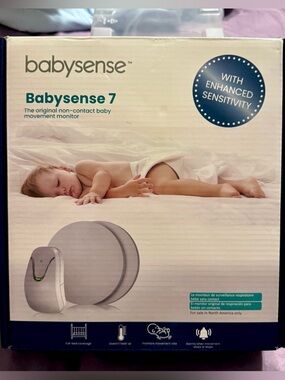 Babysense 7 Non-Contact Baby Movement Monitor - White